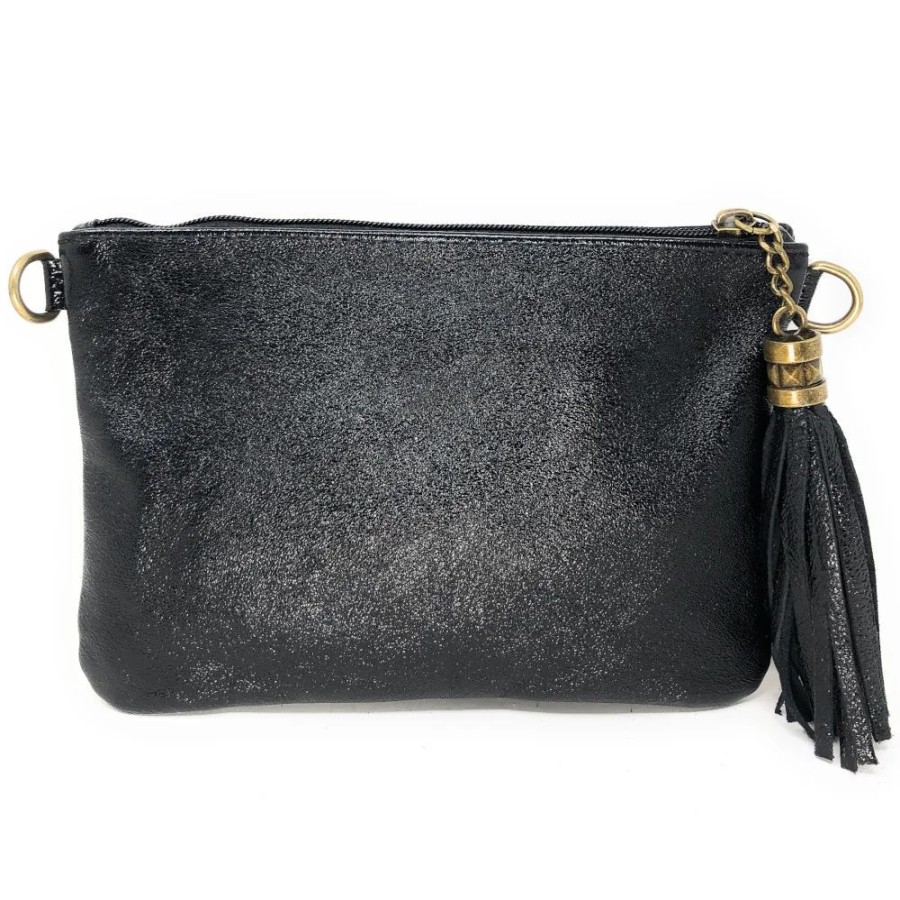 OH MY BAG Sac Pochette En Cuir Irise Morgane Sacs Bandouliere