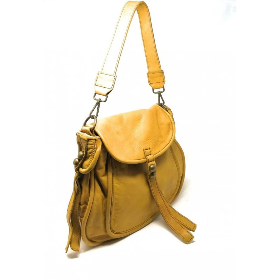 OH MY BAG Sac Besace Porte Epaule En Cuir Vintage Miss Rock Sacs Portes Epaule