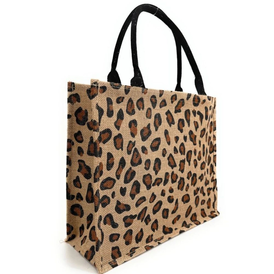 OH MY BAG Sac Cabas Tote Book En Jute Imprimee Le Tote Sacs A Main