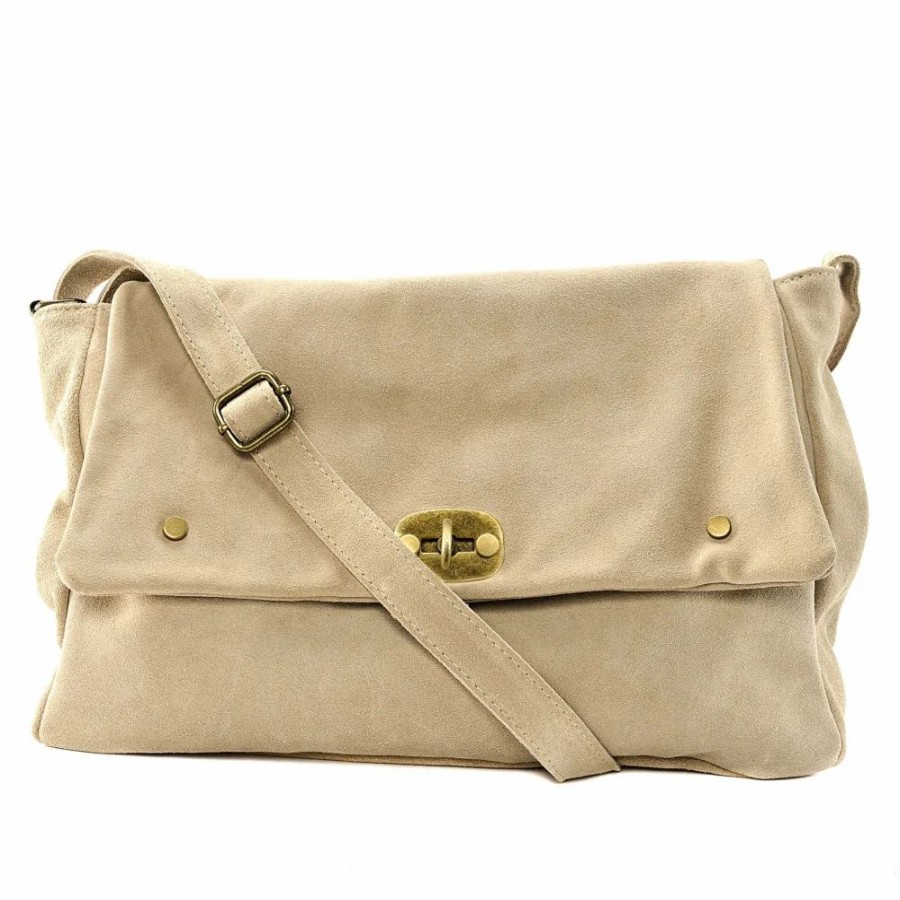 OH MY BAG Sac A Main En Cuir Nubuck/Daim Italien Pike Sacs Bandouliere