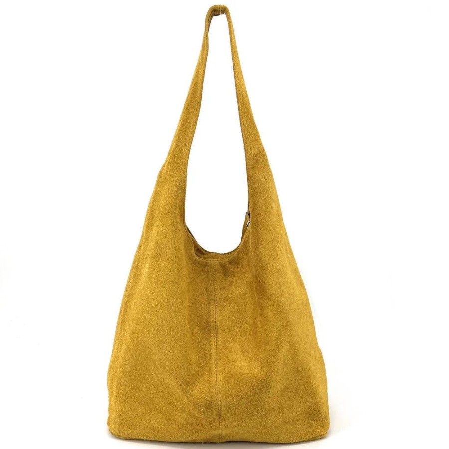 OH MY BAG Sac A Main De Forme Hobo En Cuir Nubuck Eva Sacs Portes Epaule