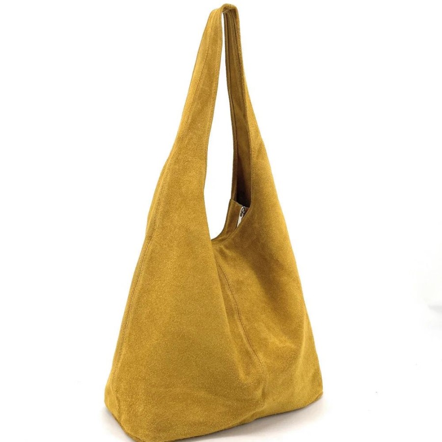 OH MY BAG Sac A Main De Forme Hobo En Cuir Nubuck Eva Sacs Portes Epaule