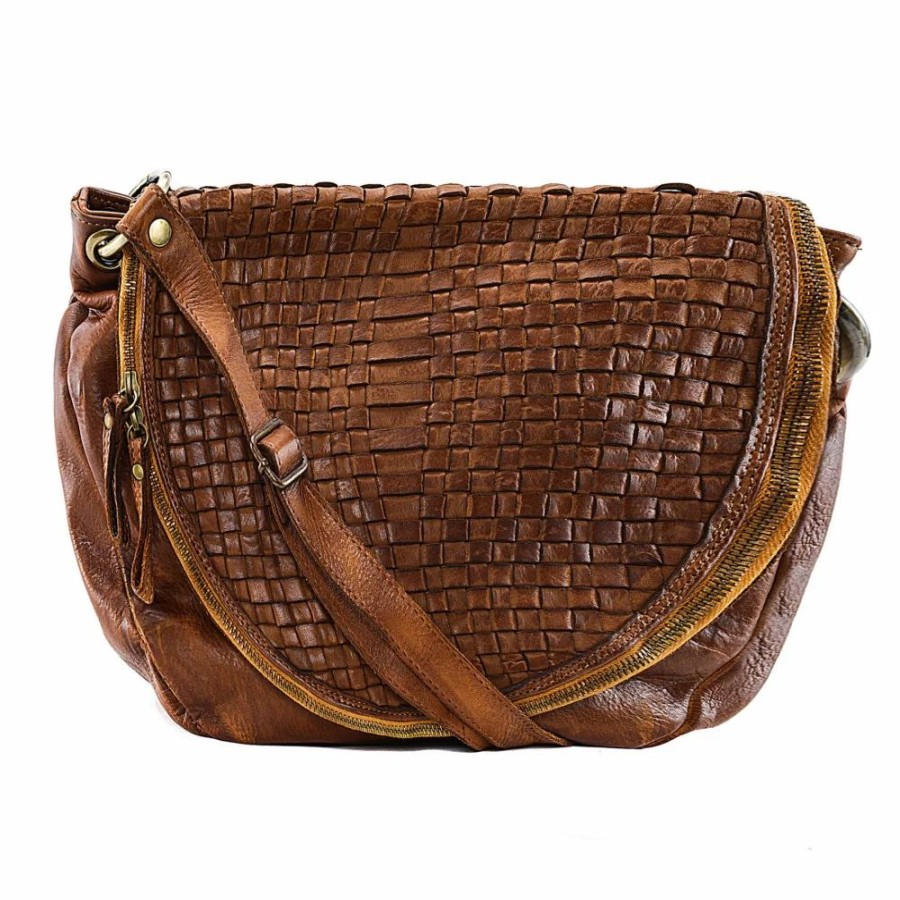 OH MY BAG Sac Besace En Cuir Vintage Miss Baye Sacs Bandouliere