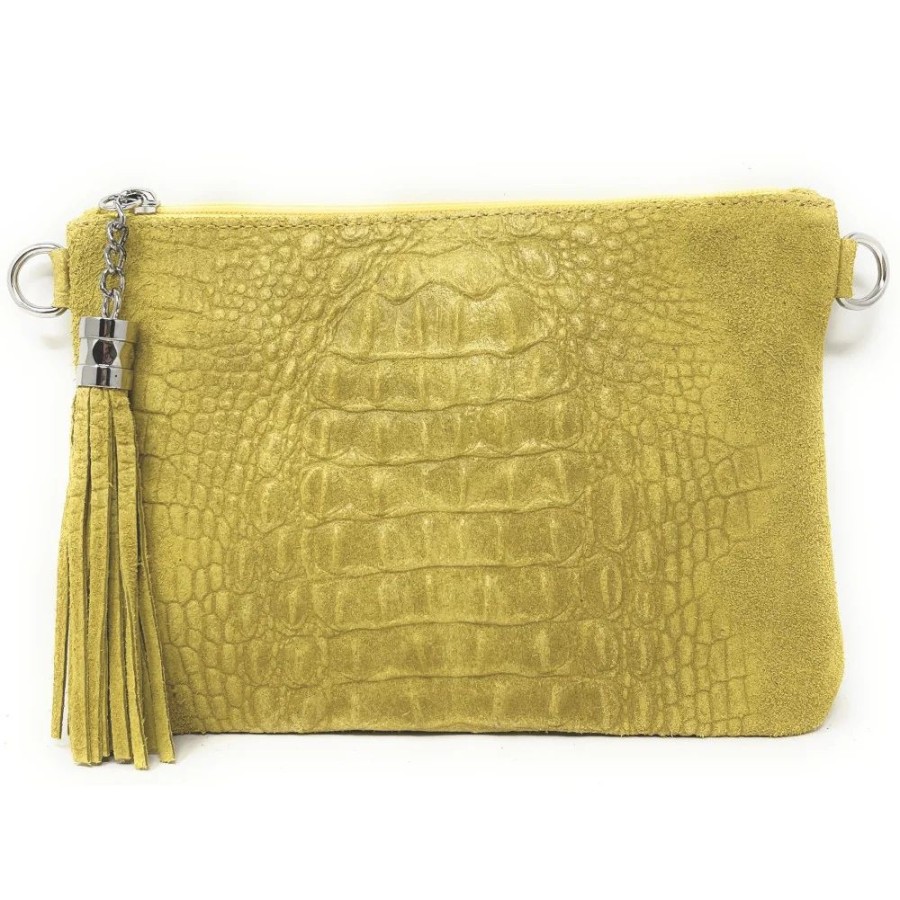 OH MY BAG Pochette En Cuir Nubuck Everglades Sacs Bandouliere