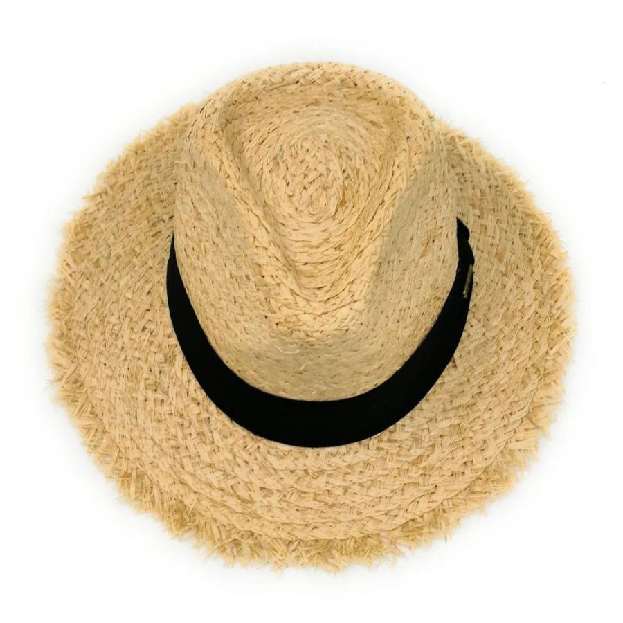 OH MY BAG Chapeau En Paille Tresse Summer By Omb Chapeaux