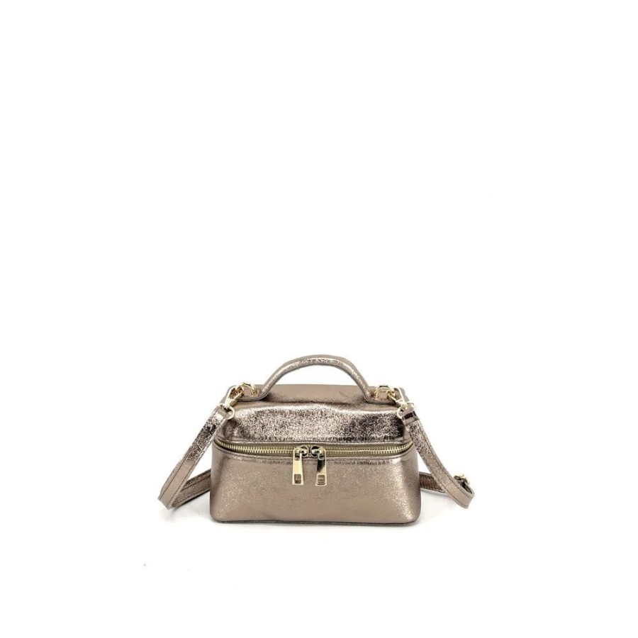 OH MY BAG Mini-Sac A Main Boxy En Cuir Irise Mica Sacs Bandouliere