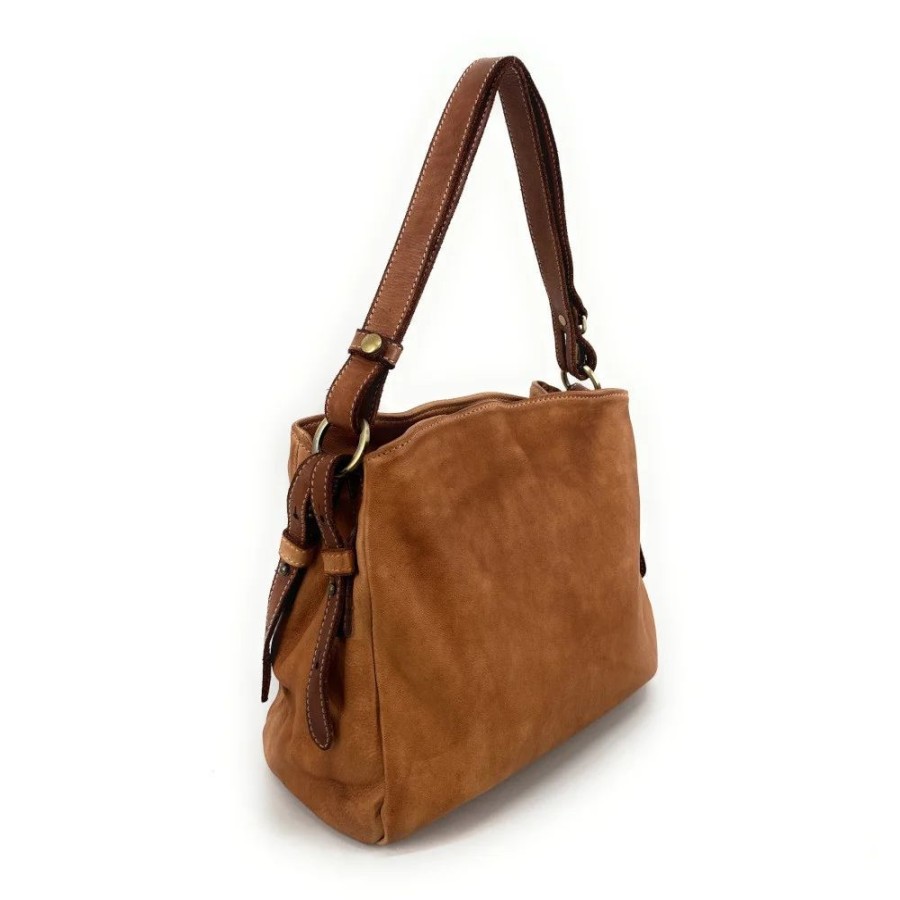 OH MY BAG Sac Besace En Cuir Souple Vintage Tannage Vegetal Anaitis Sacs A Main