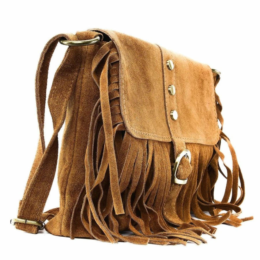 OH MY BAG Sac A Main En Cuir Nubuck/Daim Italien Paraiso Sacs Portes Epaule