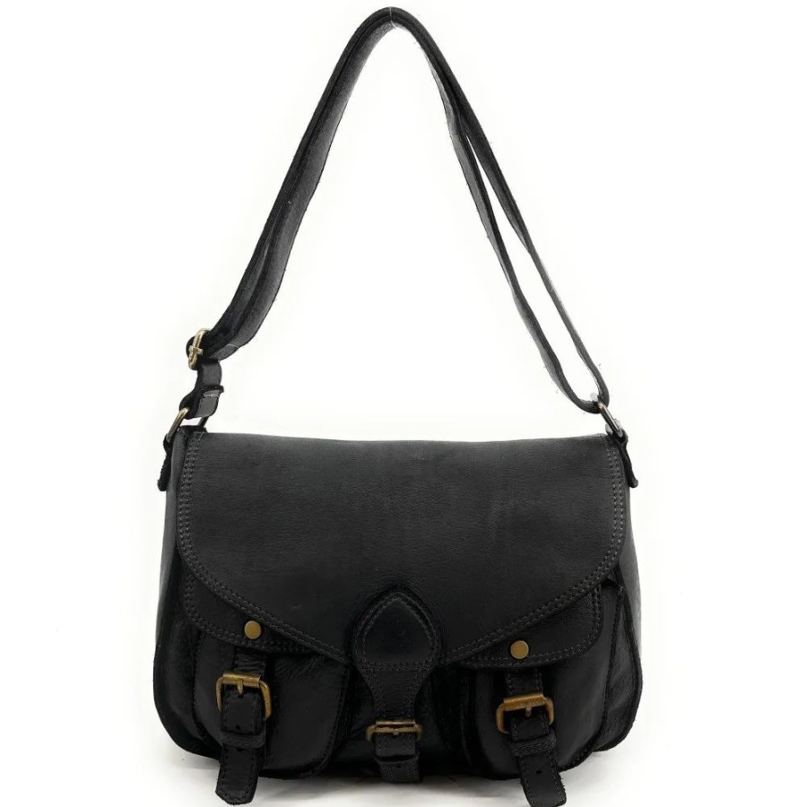 OH MY BAG Sac Besace A Bandouliere En Cuir Vintage Dakota Sacs Bandouliere