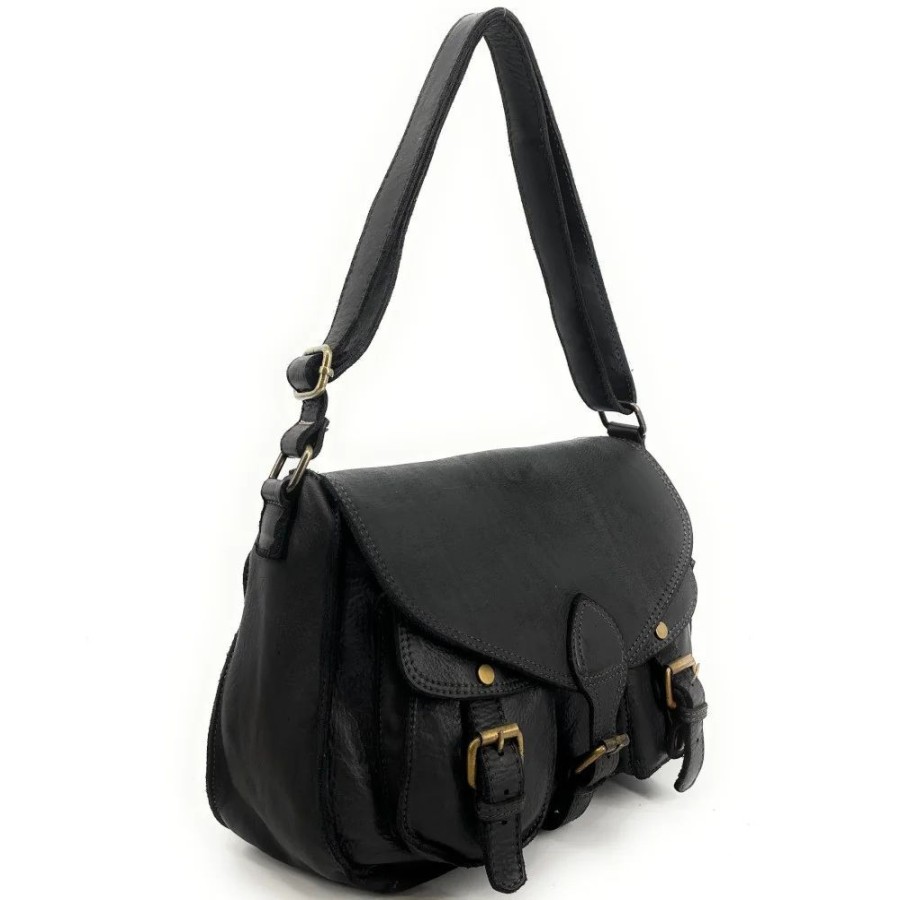 OH MY BAG Sac Besace A Bandouliere En Cuir Vintage Dakota Sacs Bandouliere