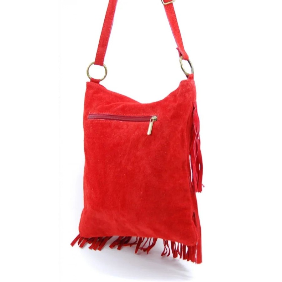 OH MY BAG Sac Messager A Bandouliere En Cuir Nubuck Huyana Sacs Bandouliere