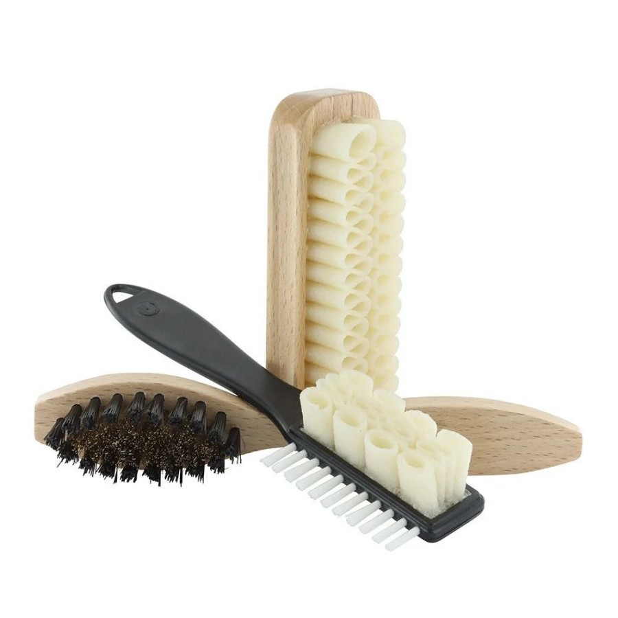 OH MY BAG Brosse Crepe Naturel Dos Bois Famaco Entretien Du Cuir