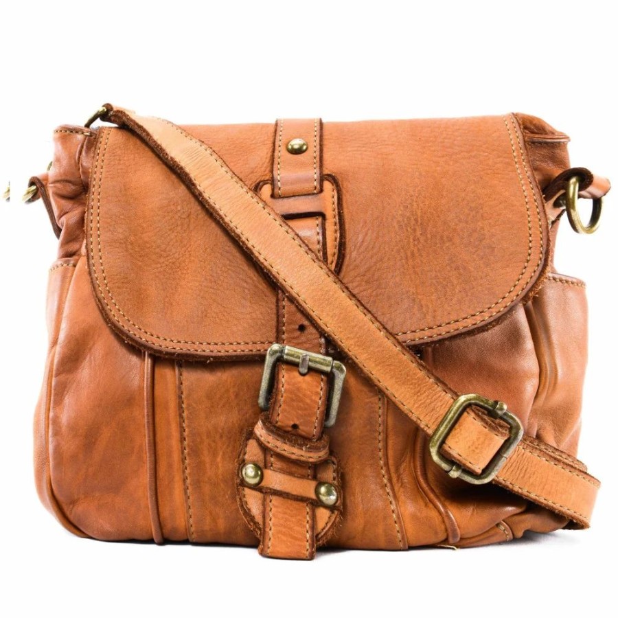 OH MY BAG Sac Besace A Bandouliere En Cuir Vintage Miss Tyck Sacs Bandouliere