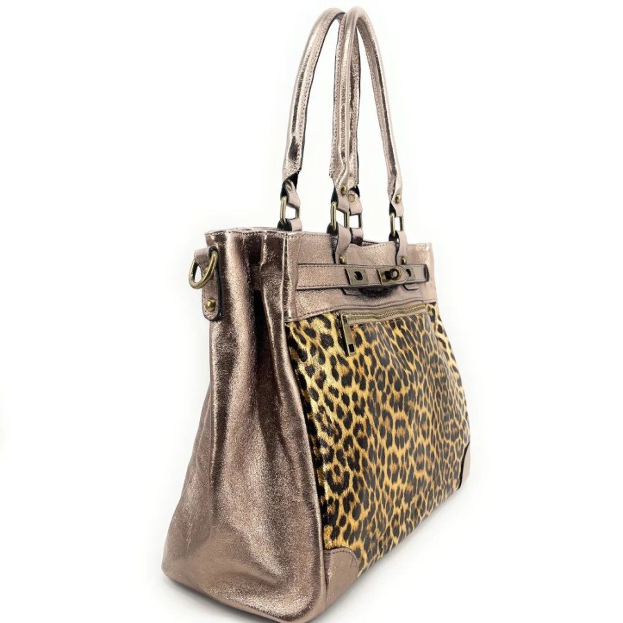 OH MY BAG Grand Sac Cabas En Cuir Irise Jane By Night Sacs A Main