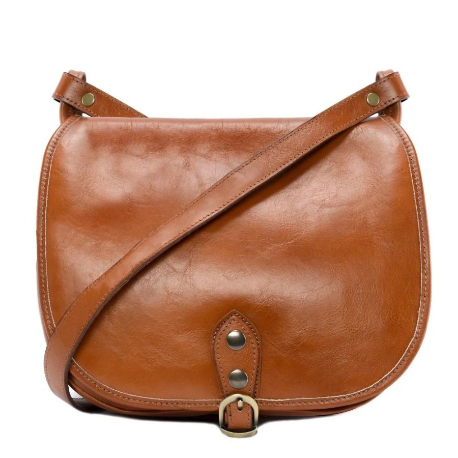 OH MY BAG Sac Bandouliere En Cuir Lisse Verlaine Sacs Bandouliere