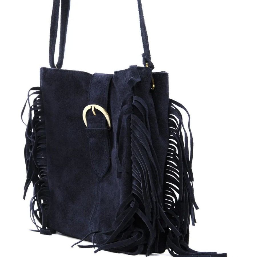 OH MY BAG Sac Bandouliere En Cuir Nubuck Cheyenne Sacs Bandouliere