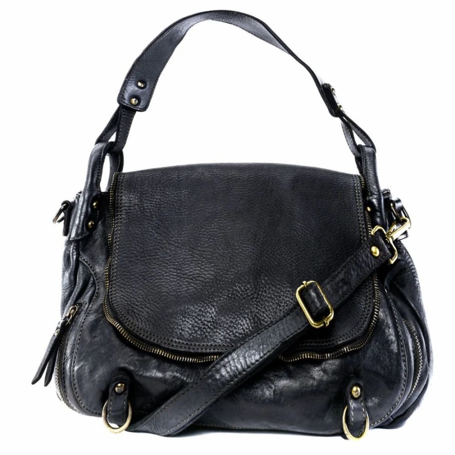 OH MY BAG Sac Besace Porte Epaule En Cuir Vintage Miss Dunn Sacs Portes Epaule