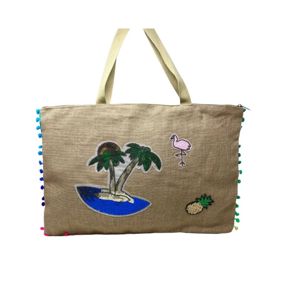 OH MY BAG Sac De Plage En Toile De Jute Atoll Ari Sacs De Plage