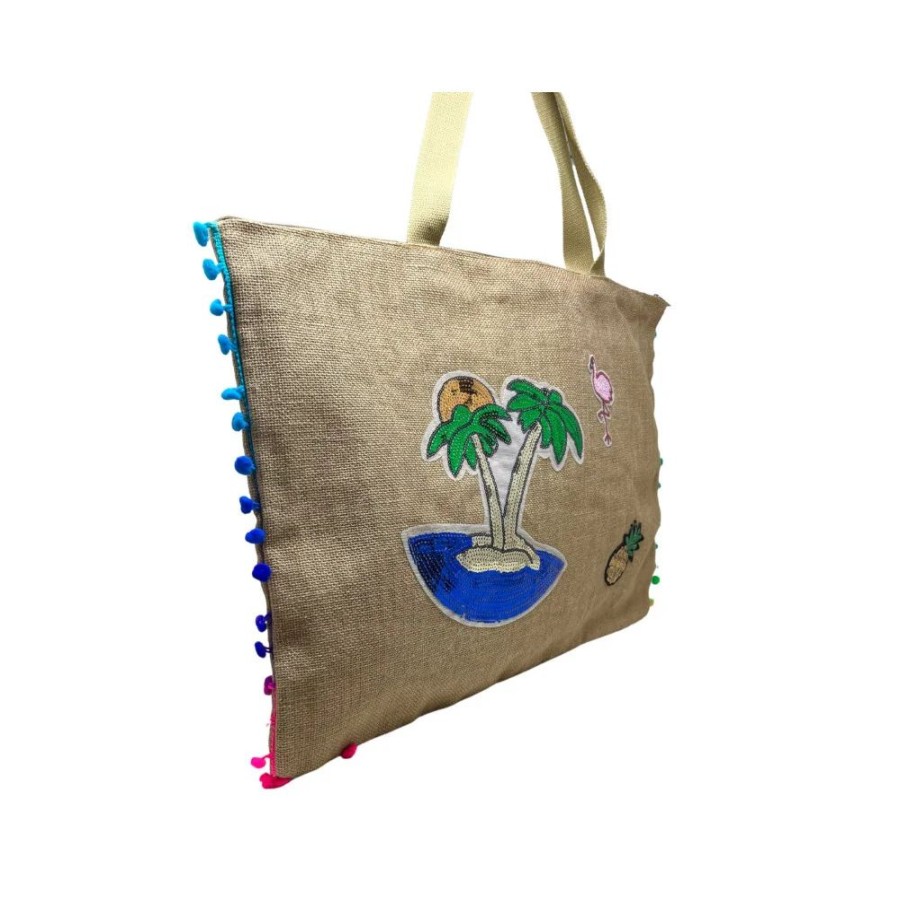 OH MY BAG Sac De Plage En Toile De Jute Atoll Ari Sacs De Plage